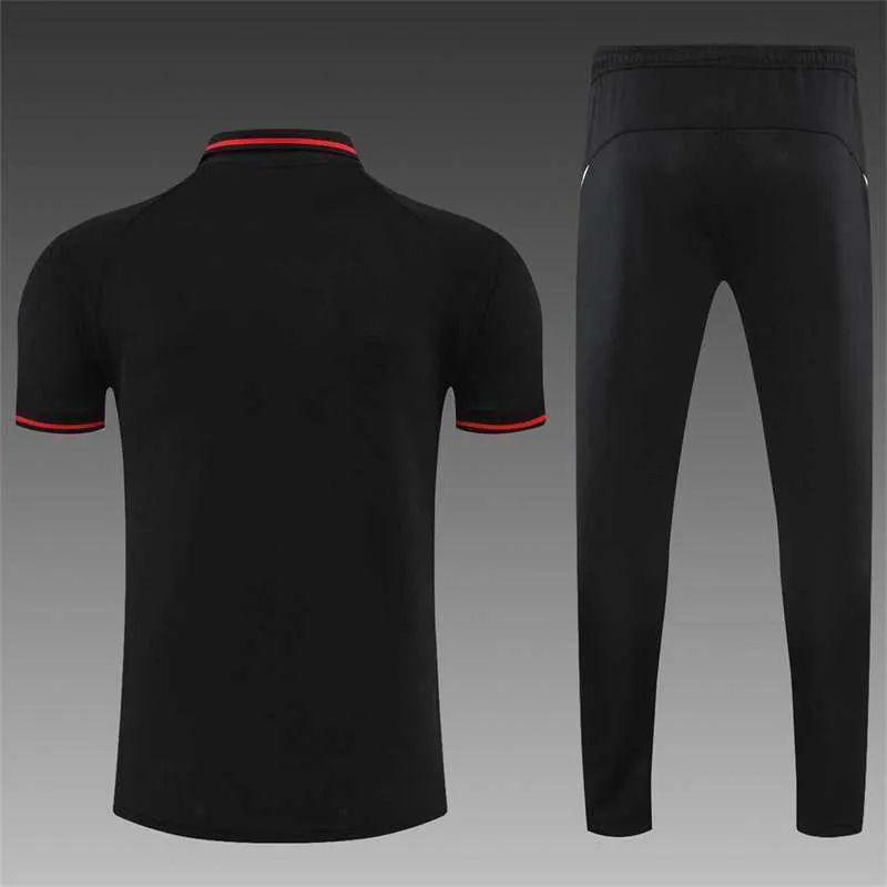 Manchester United Polo black and white-red 13