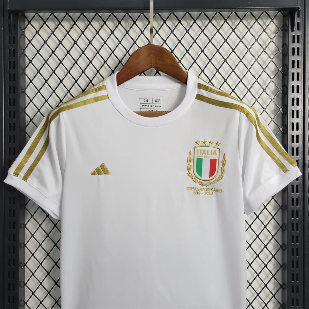 2023 Kids Italy White Commemorative Edition Size 16-28 5