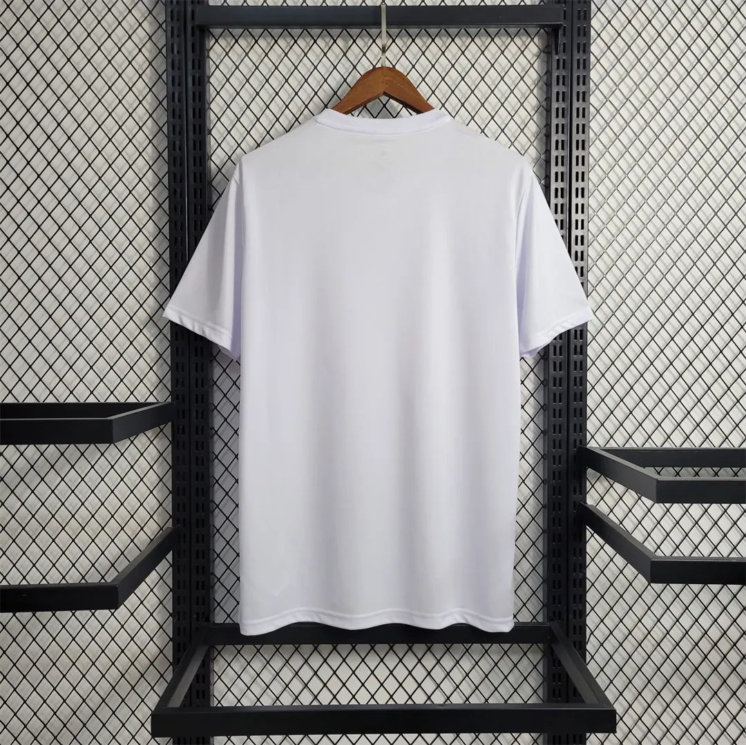 23-24 Flamengo white casual T 1