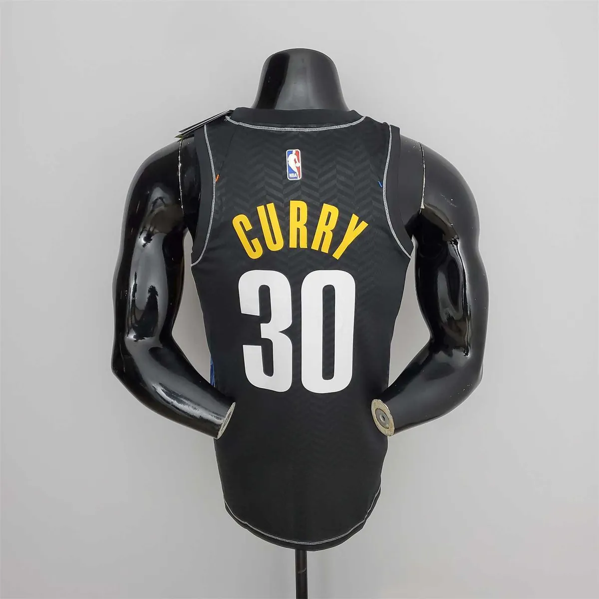 Brooklyn Nets Curry #30 City Edition Black 5