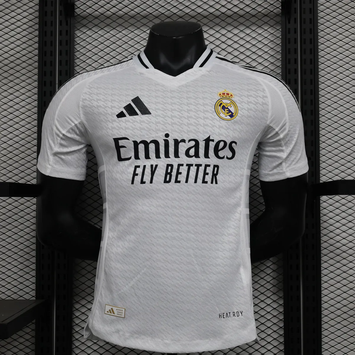 24-25 Real Madrid Home Kit Player Version Shirt With All Kind of Badges Soccer AAAAJerseys Yupo 18