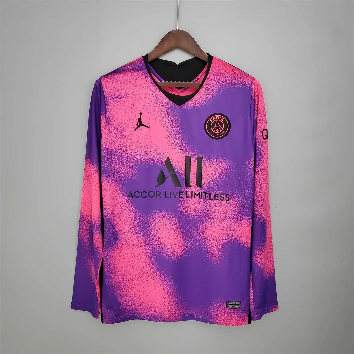 20-21 Jordan PSG fourth away purple Long Sleeve 9
