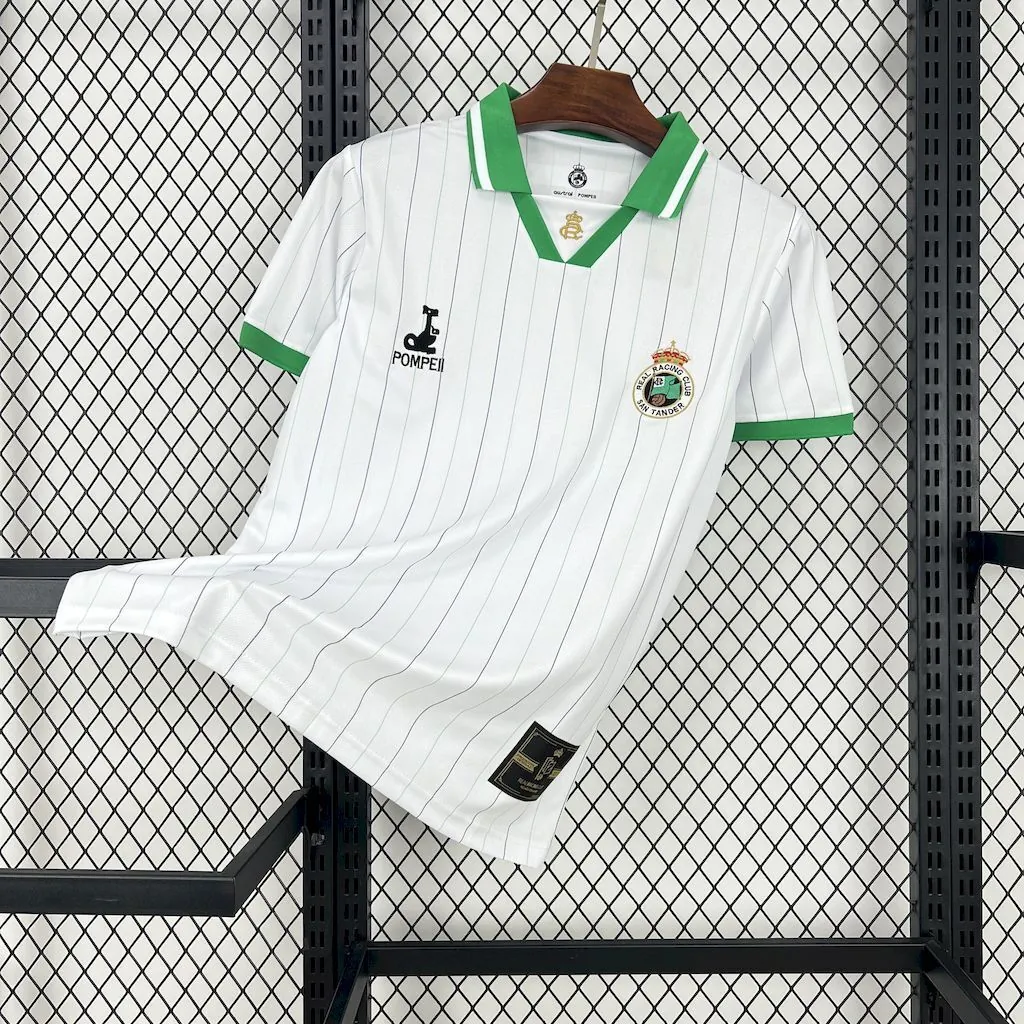 24-25 Racing de Santander White Special Edition Shirt Football Uniform AAAAJersey Dropship Yupo 6