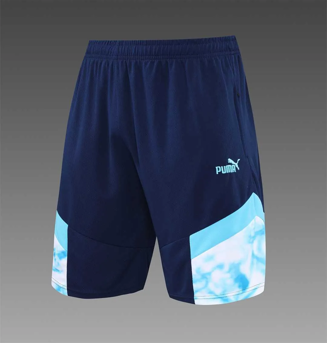 22-23 Marseille vest training suit kit dark blue white 2
