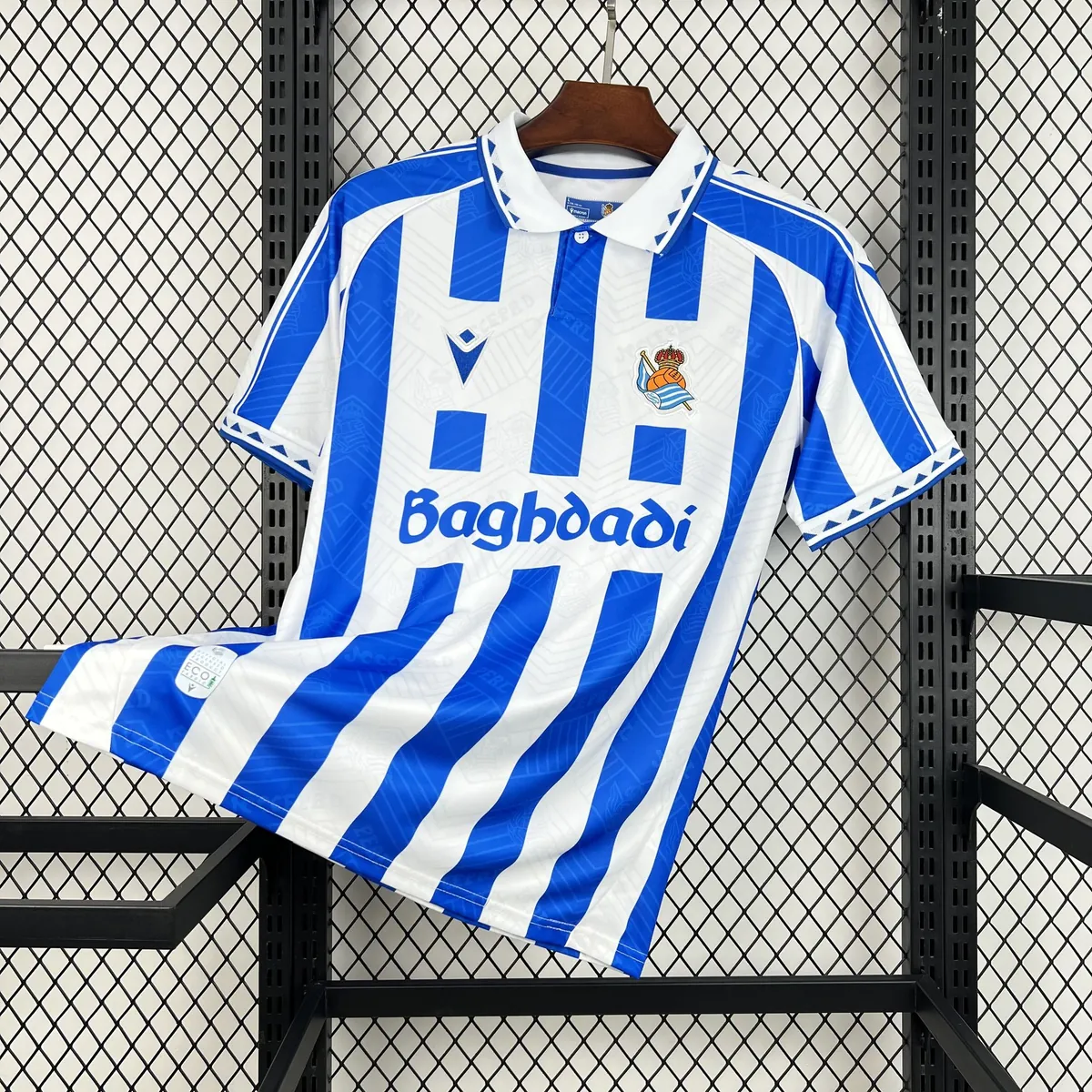 26-27 Real Sociedad Mens Special Edition Kit Soccer POLO Shirt AAAAJersey Supply Yupoo 9 5
