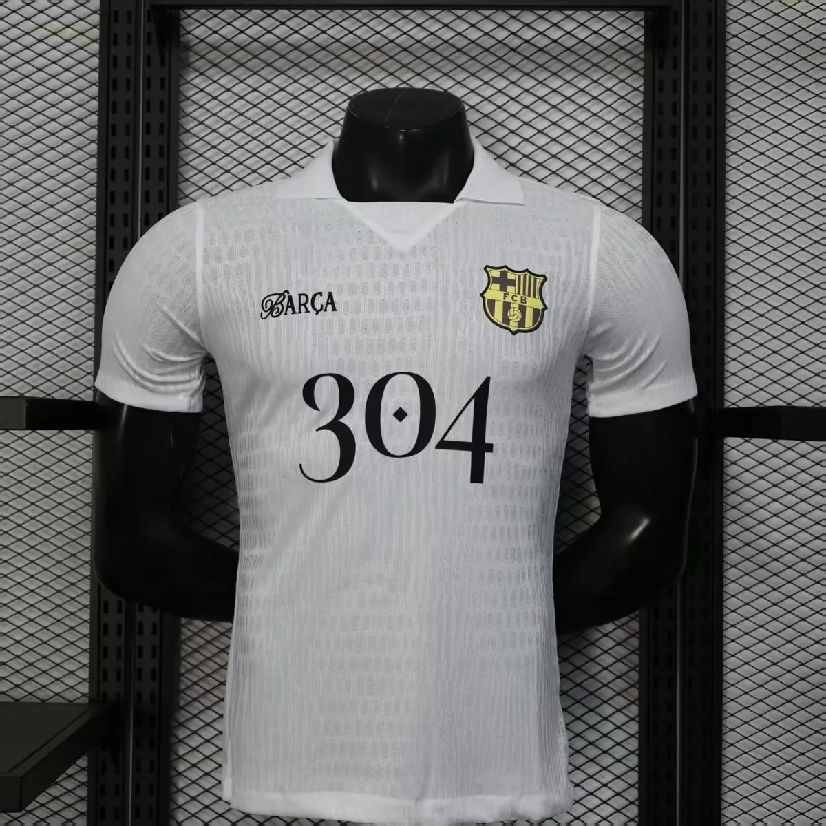 25-26 Barcelona Lamine Yamal 304 White Special Player Version été Shirt AAAAJersey Supplier Yup 7