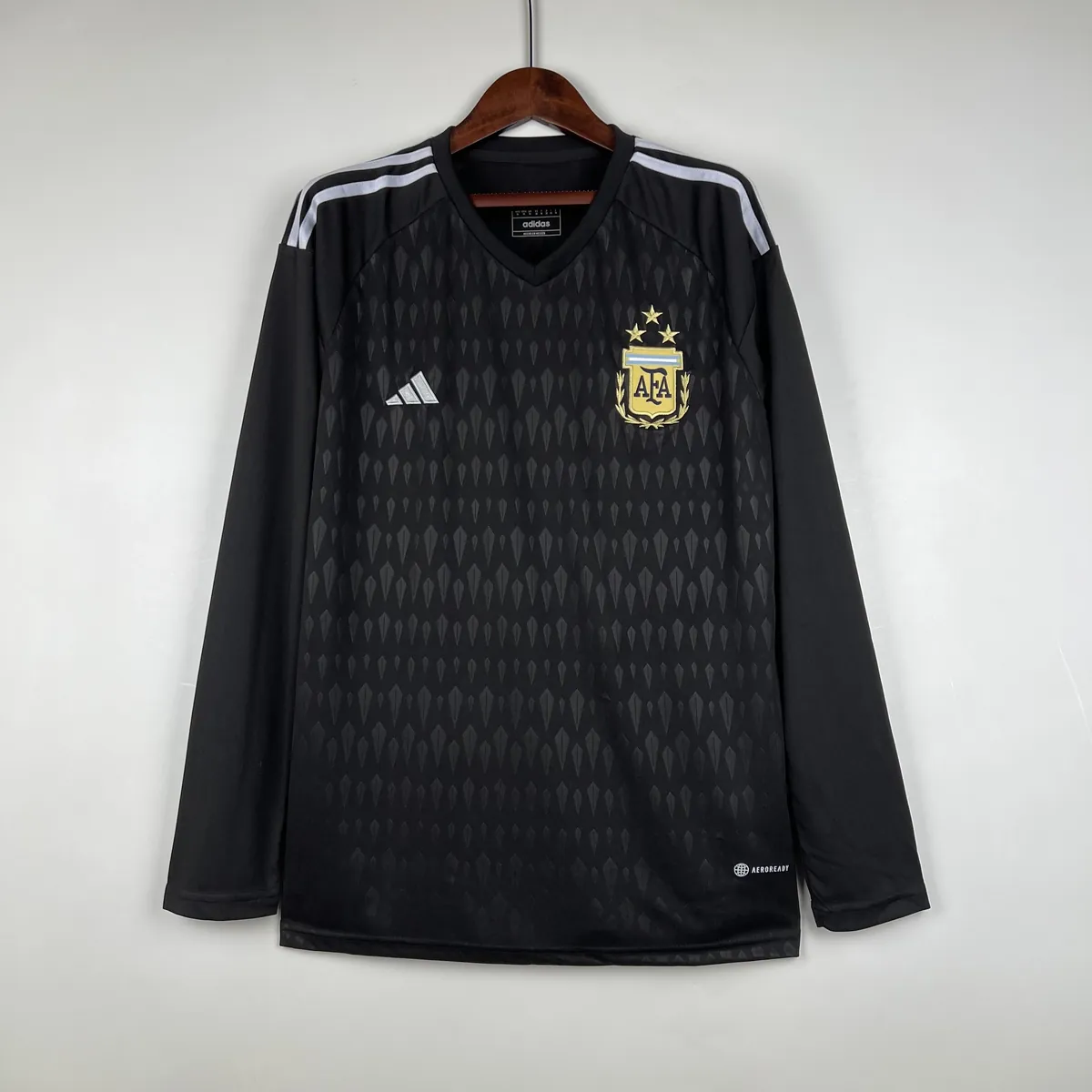 2023 Long Sleeve Goalkeeper Argentina Black S-XXL 9
