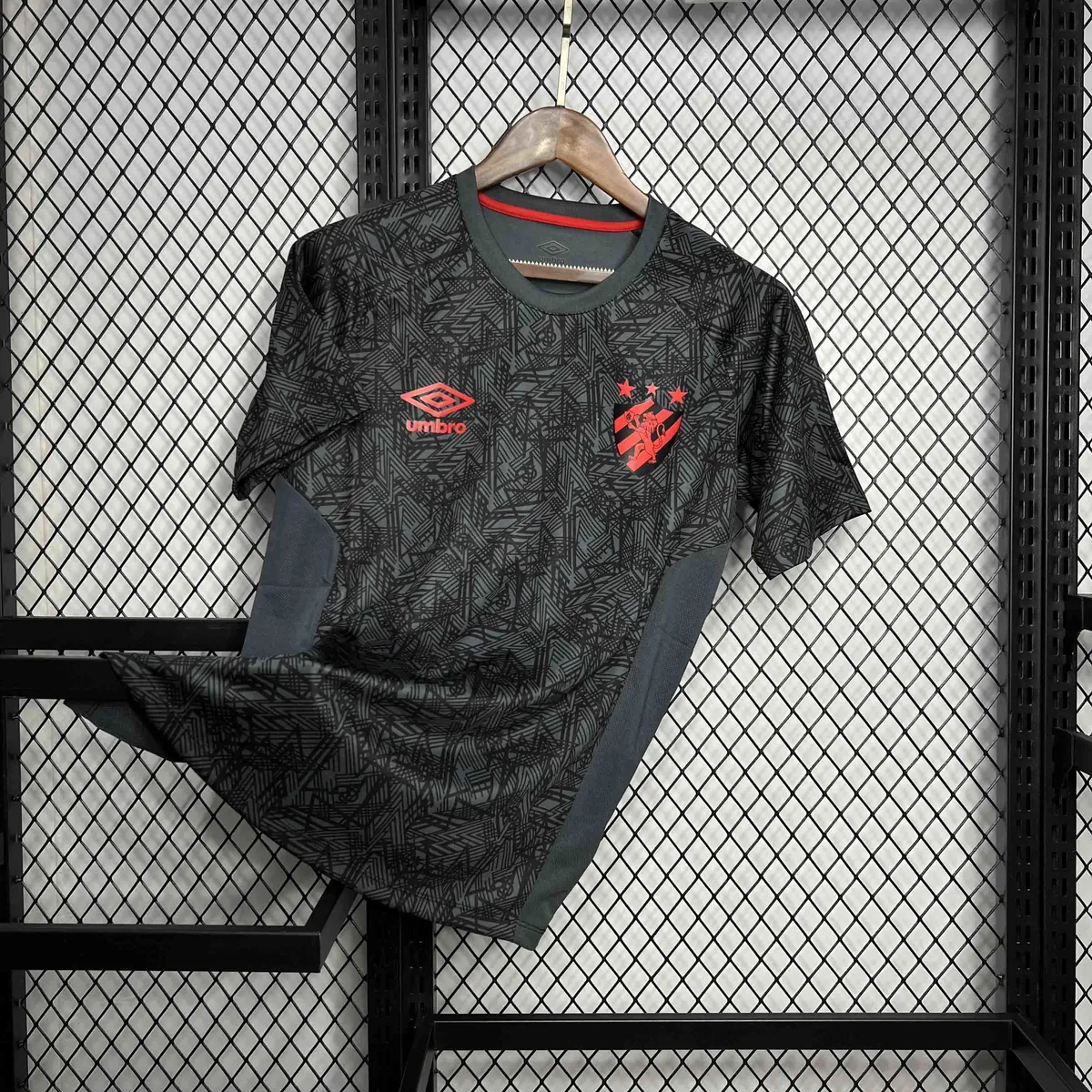 24-25 Recife Training Black Kit Soccer Uniform AAAAJersey Dropshiping Yupoo 3