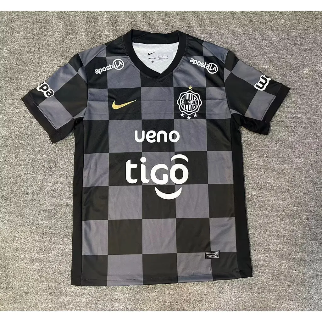 26-27 Club Olimpia Away Mens Kit Football T-Shirt AAAAJersey Wholesale Yupoo 4 4