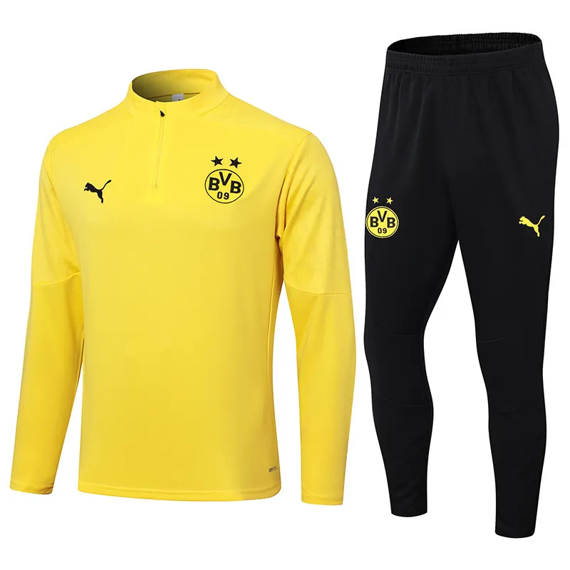 24-25 Dortmund Long Sleeve Training Suit Football Shirts 3