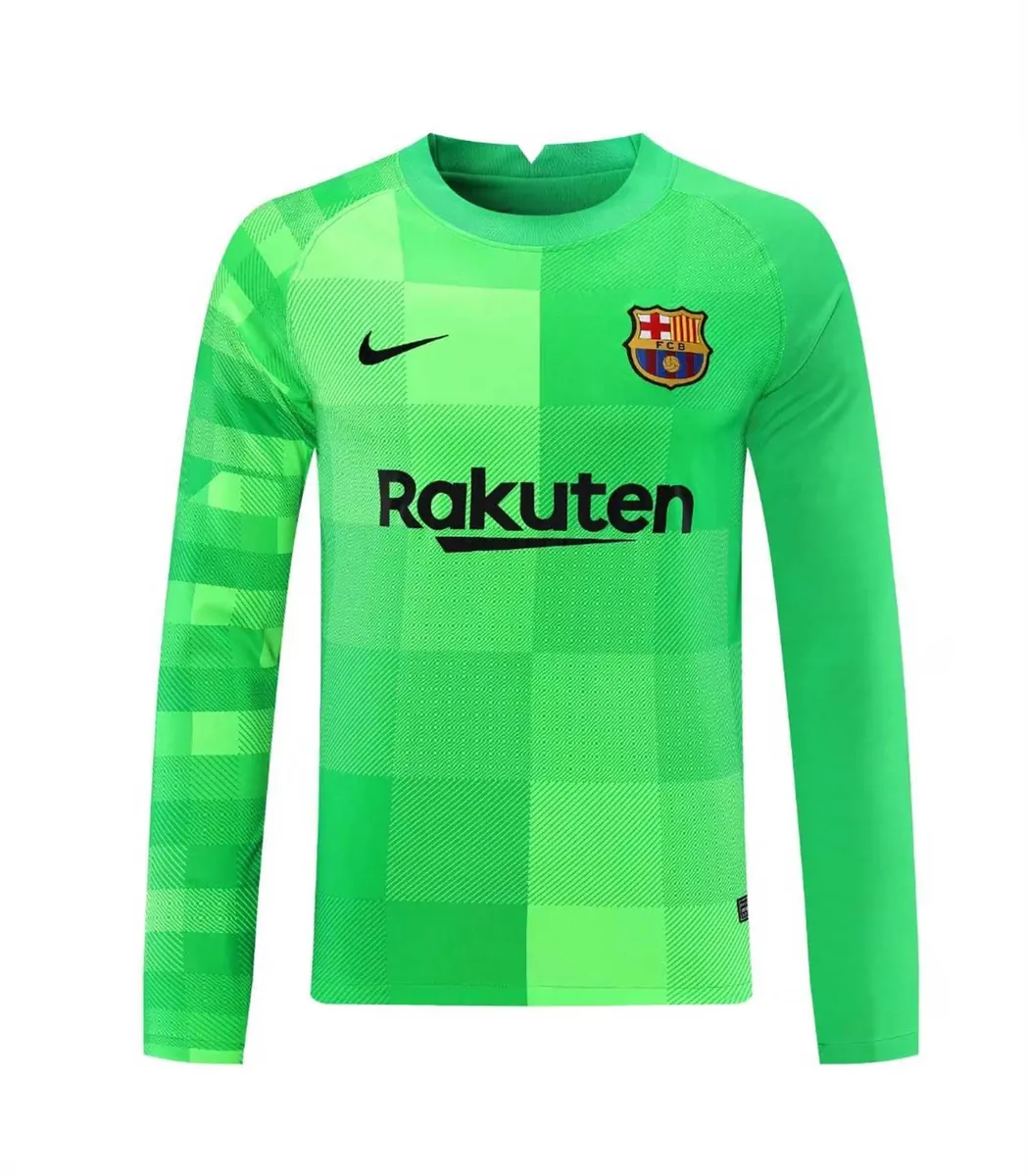 21-22 Barcelona green goalkeeper long sleeve 8