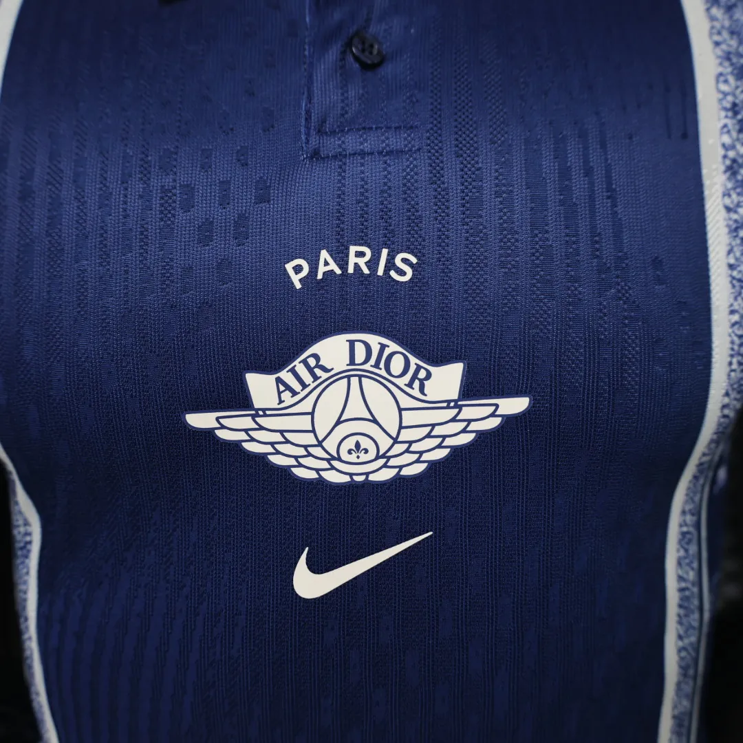 26-27 PSG X Dior Mens Player Special Edition Soccer T-Shirt AAAAJersey Supply Yupoo 7 1