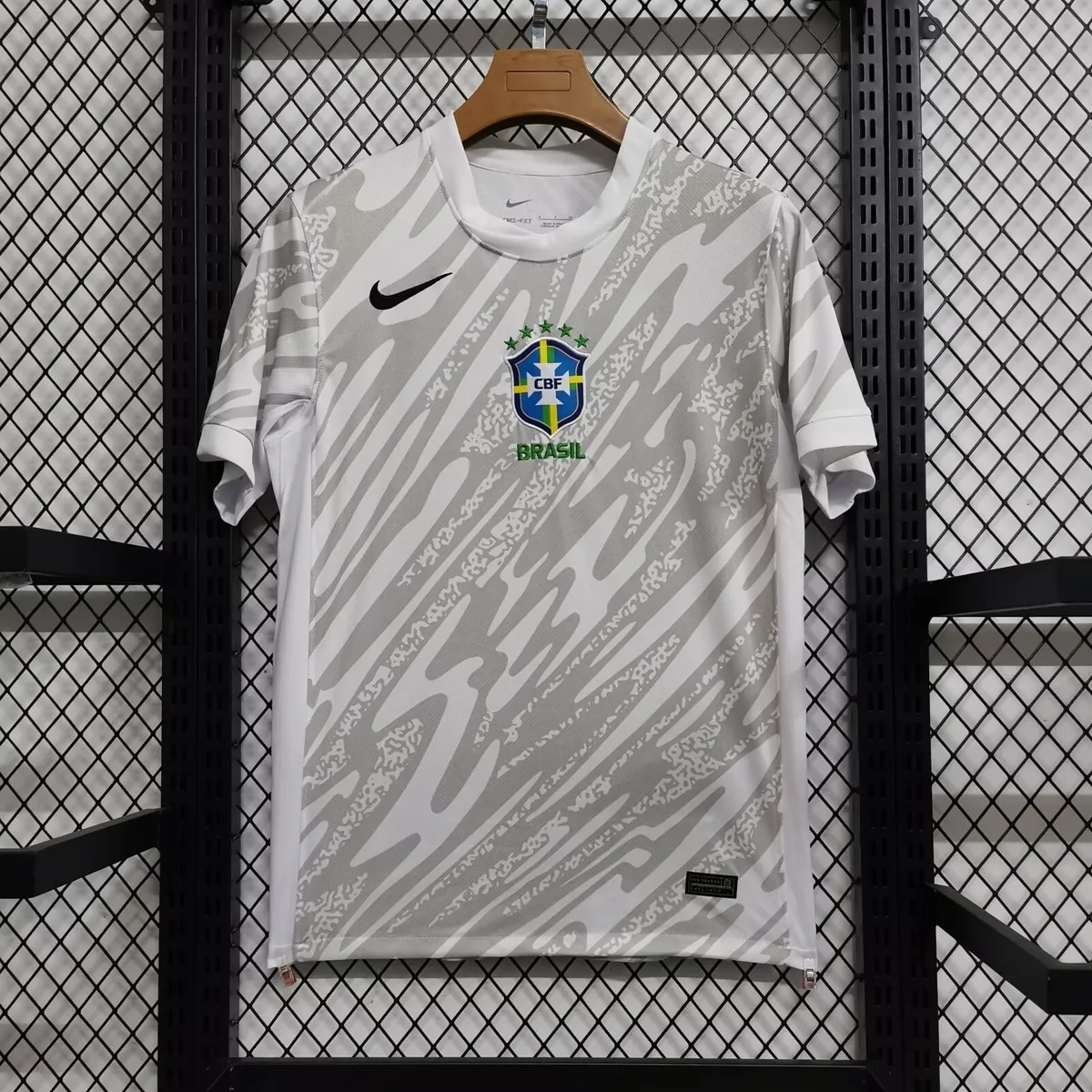 23-24 Brazil Goalkeeper Kit White Size-S-XXL Soccer Jersey Yupoo 6