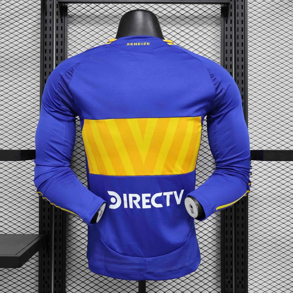 24-25 Boca Home Long Sleeve Kit Player Version Shirt Soccer AAAAJersey Yupoo 1