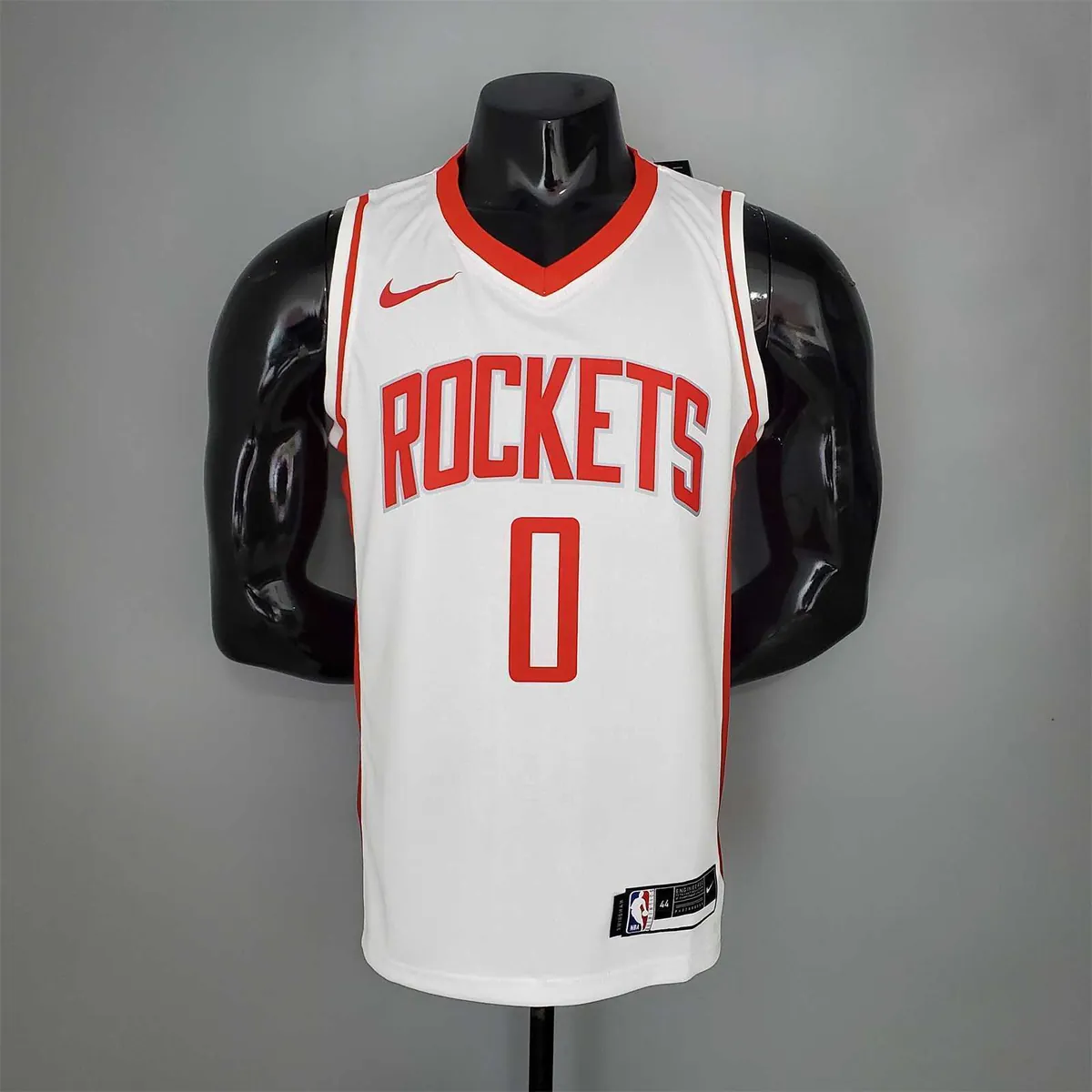 2021 WESTBROOK#0 Rockets White 9