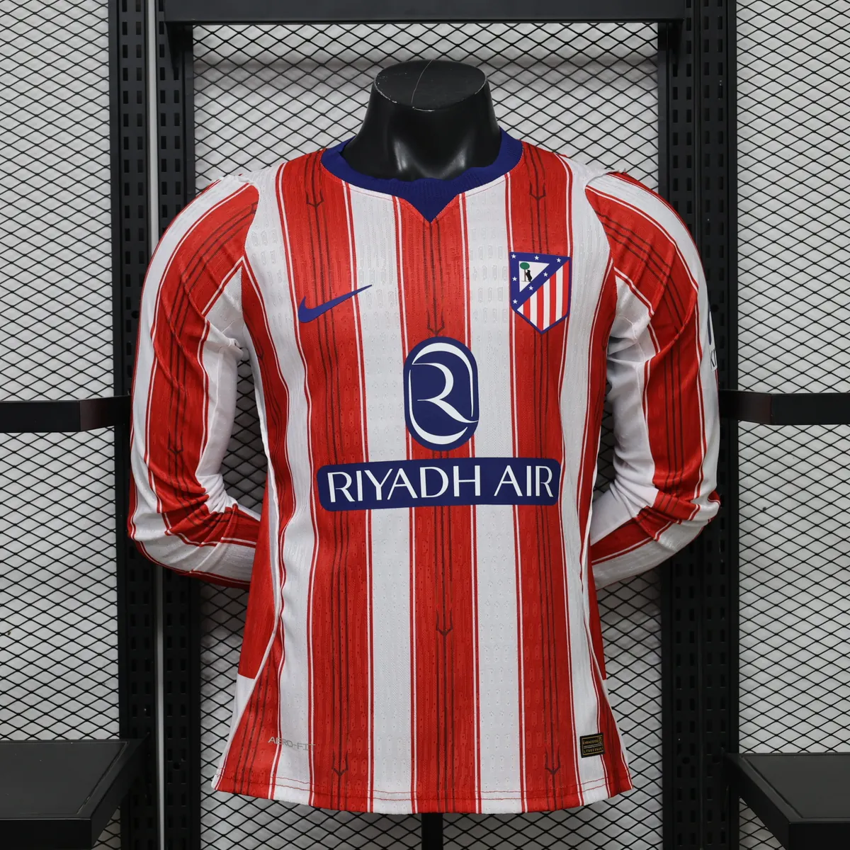 26-27 Atletico Madrid Home Kit Player Version Football Long Sleeve Shirt AAAAJersey Supply Yupoo 7 6