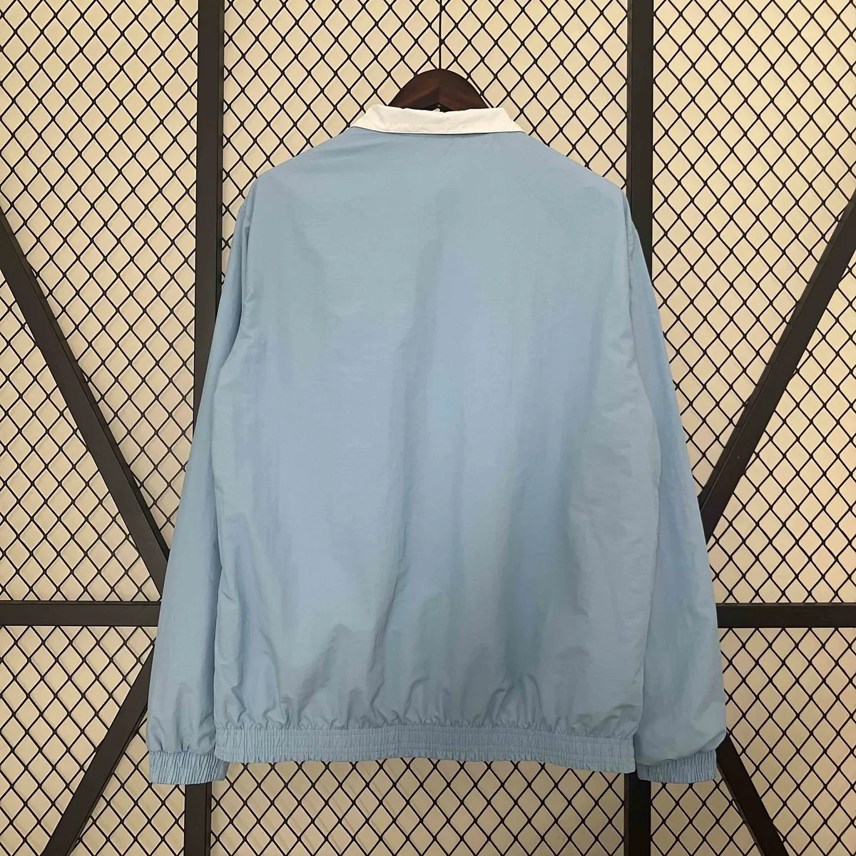 23-24 Lazio Blue and White Reversible Windbreaker Double-Sides Jacket Football Replicas 1