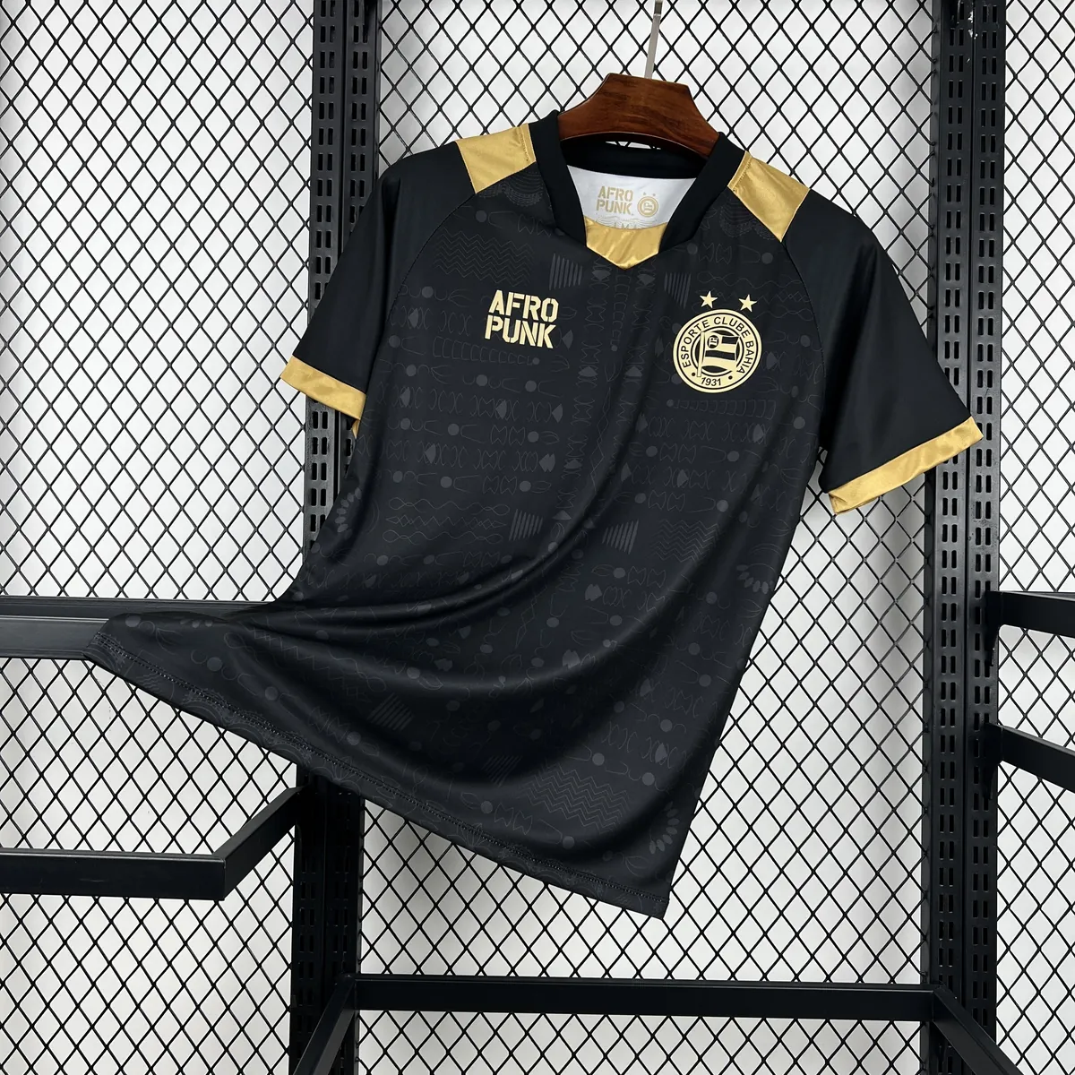 25-26 Bahia Black November AFROPUNK Soccer T-Shirt AAAAJersey Yupoo 5