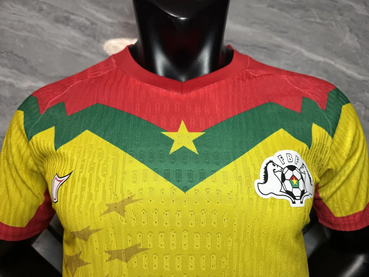 2025 Burkina Faso Third Kit Player Version Soccer T-Shirt AAAAJersey Supply Yupoo 2