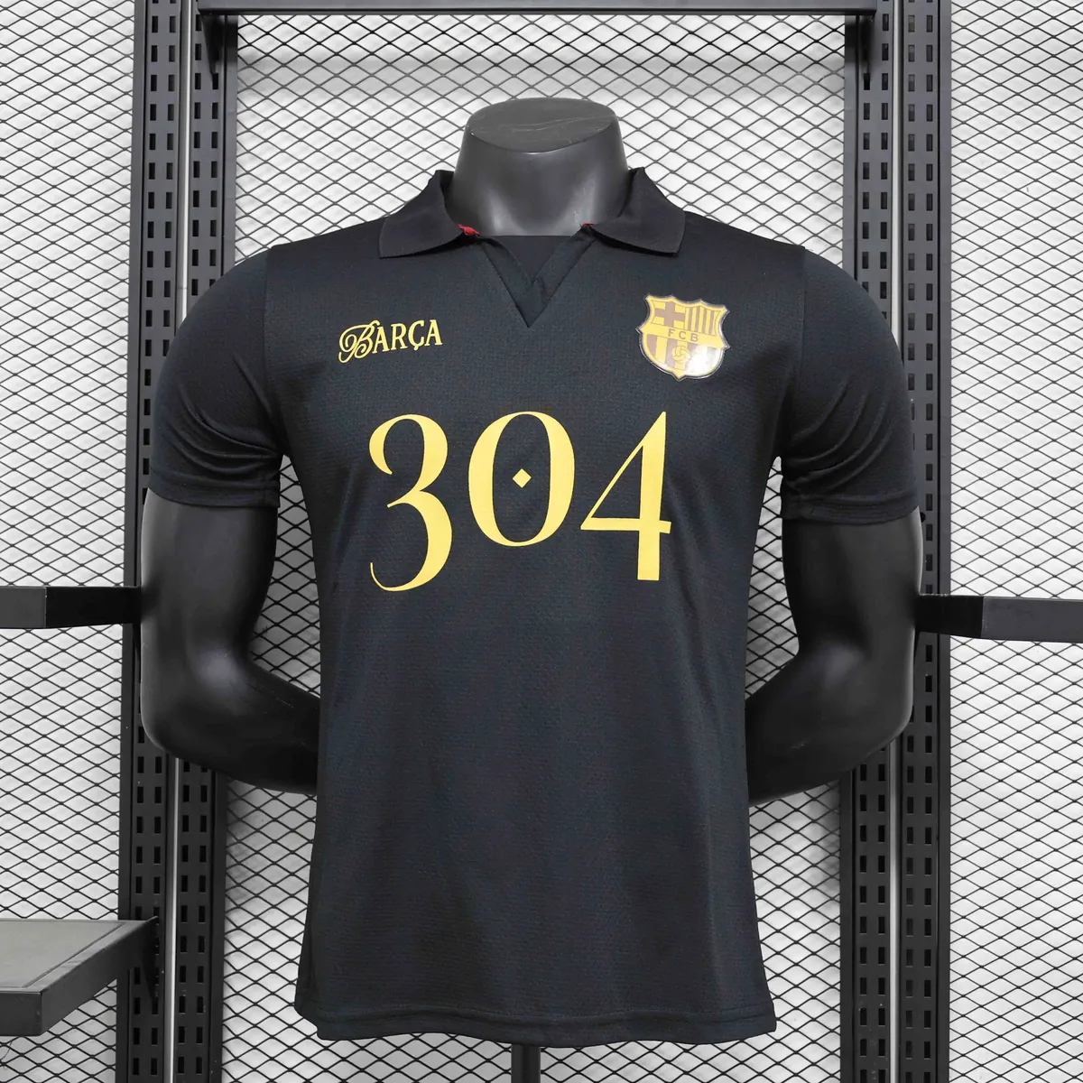 24-25 Barcelona Lamine Yamal 304 Black Special Player Version Shirt AAAAJersey Supplier Yupoo 5