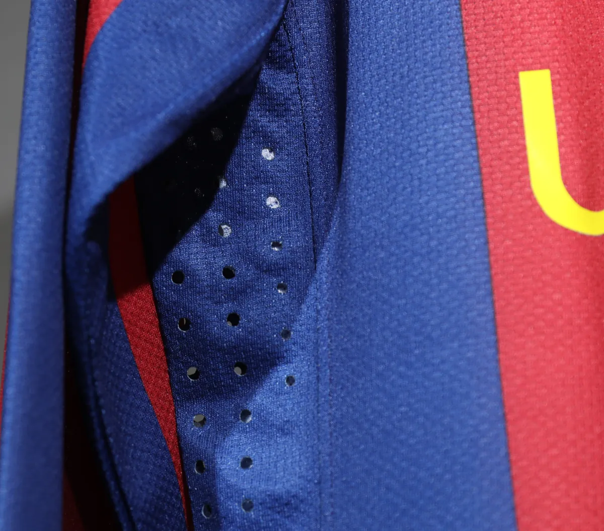 10-11 Barcelona Home Retro Kit Vintage Player Version Long Sleeve Shirt AAAAJersey Dropship Yup 3