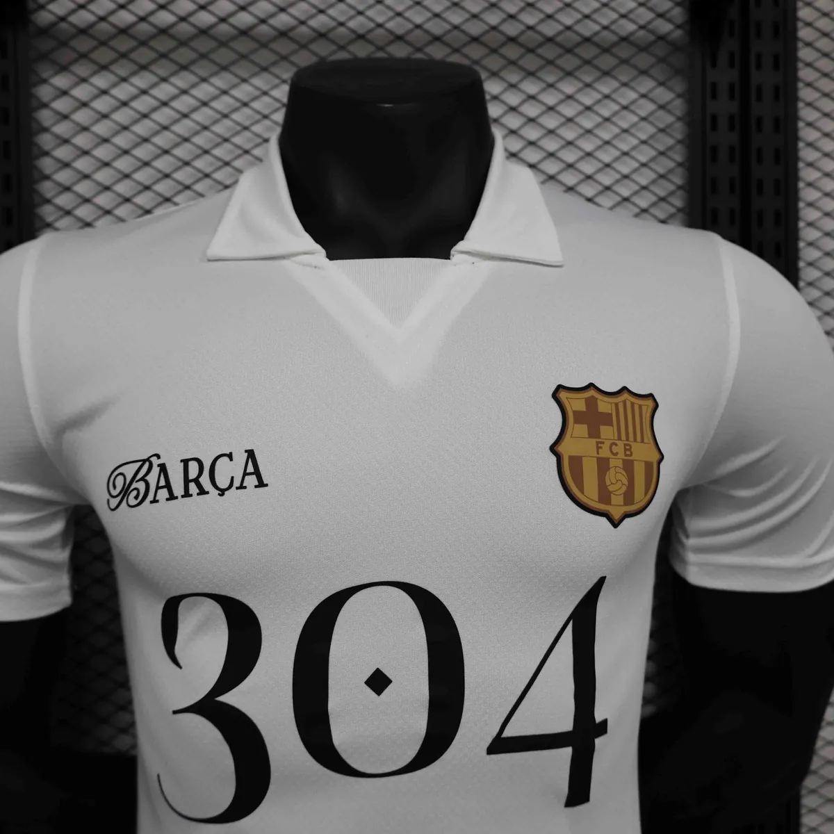24-25 Barcelona Lamine Yamal 304 White Special Player Version Shirt AAAAJersey Supplier Yupoo 4