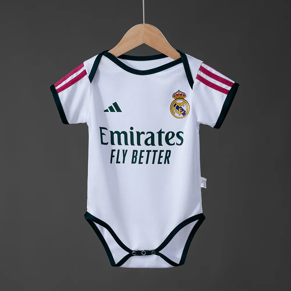 26-27 Real Madrid Home Kit Baby Onesie Jersey Yupoo 2 2
