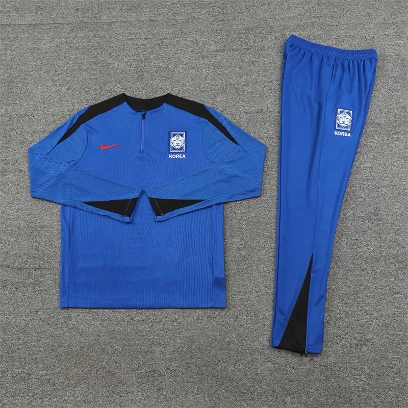 2024 South Korea Long Sleeve Training Suit Football Shirts 3