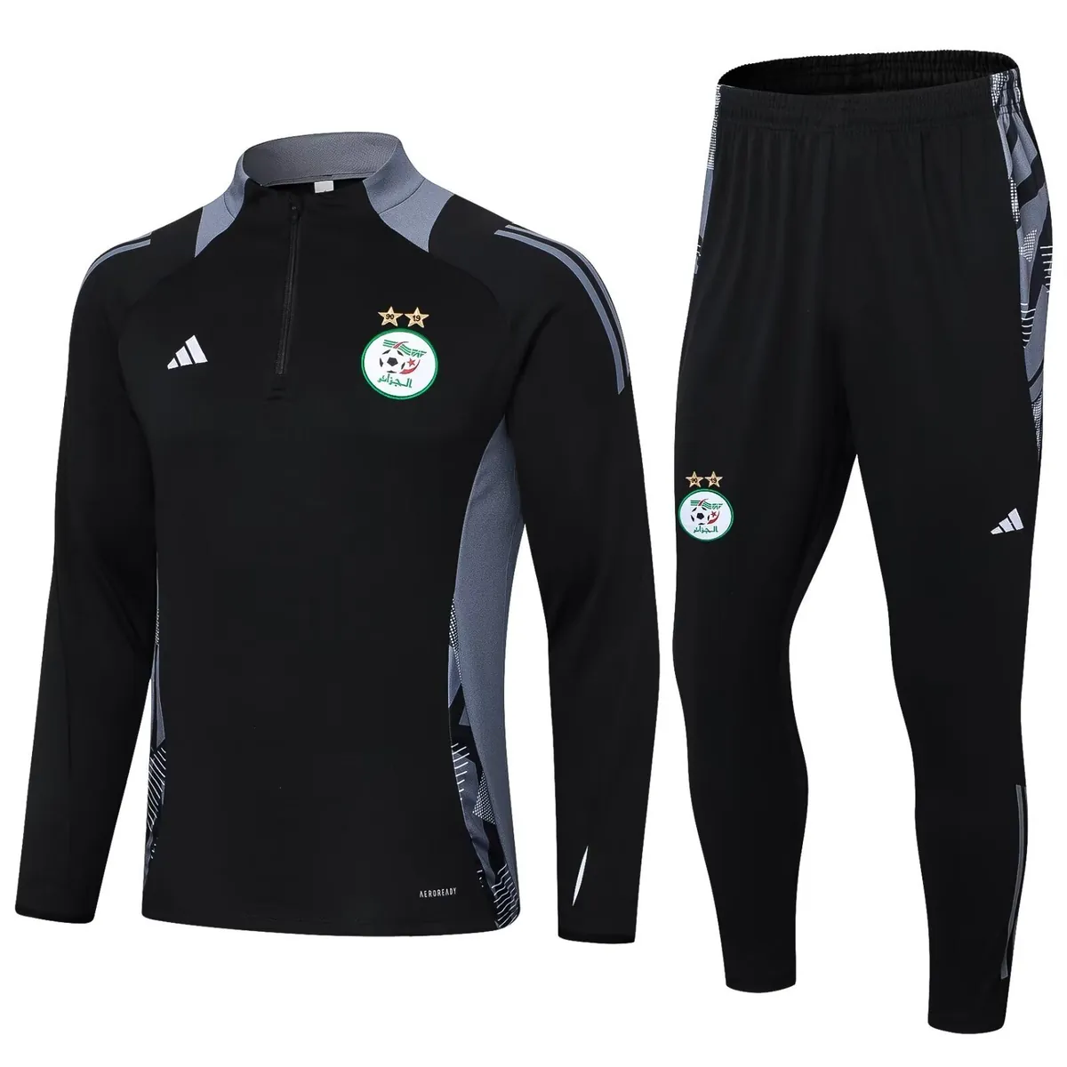 2024 Algeria Long Sleeve Training Suit Football Shirts 3