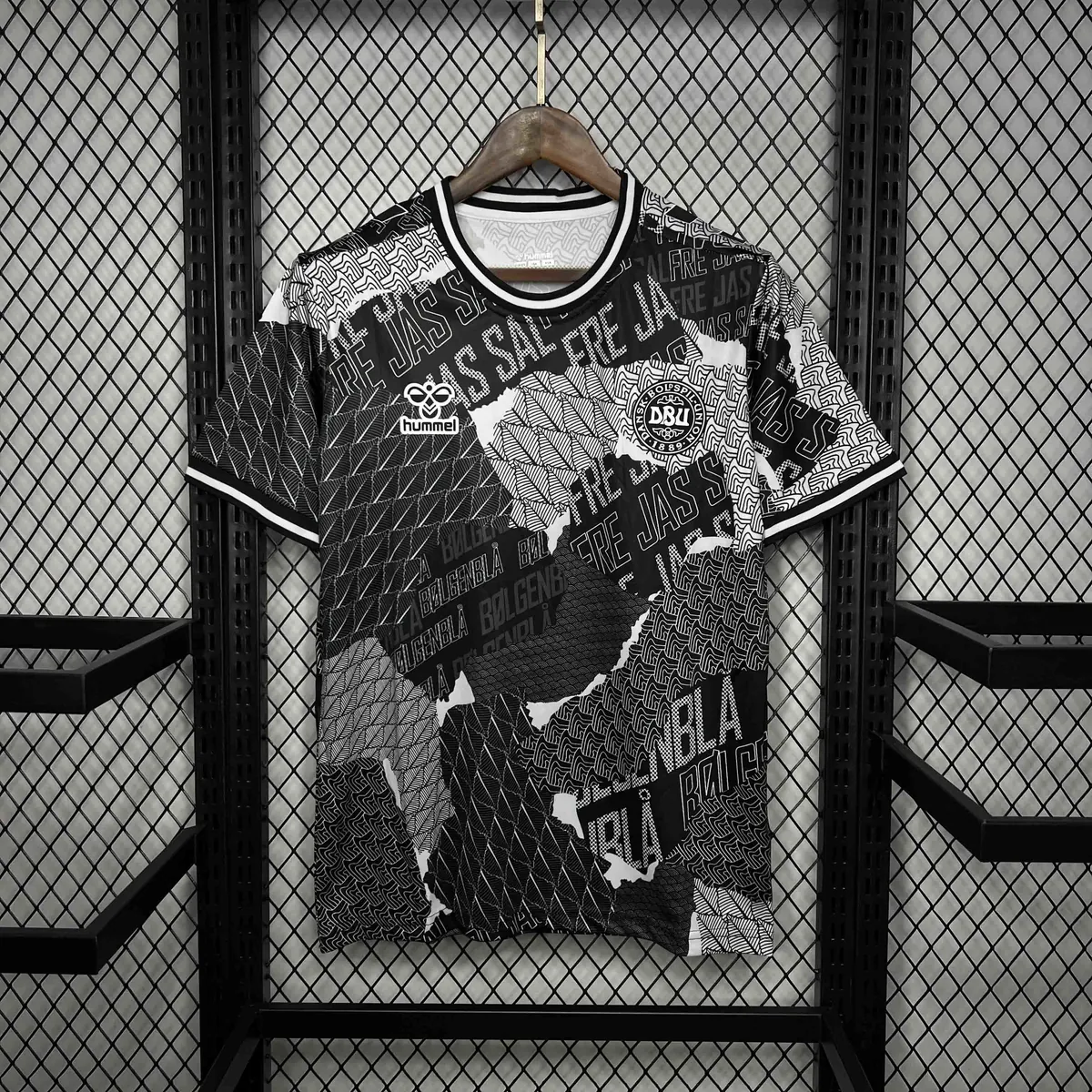 2024 Denmark Training Grey Kit Soccer Uniform AAAAJersey Dropshiping Yupoo 6