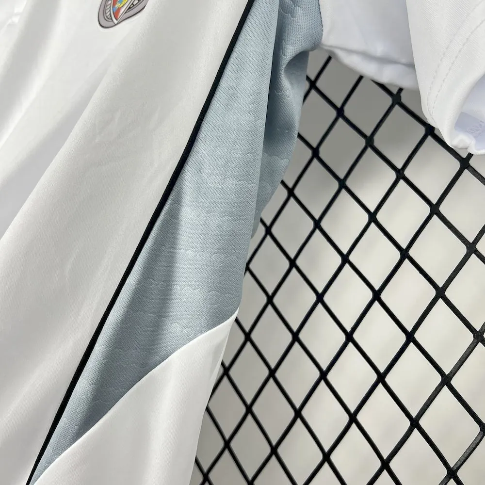 25-26 Benfica White Football Polo T-Shirt AAAAJersey Supply Yupoo 3