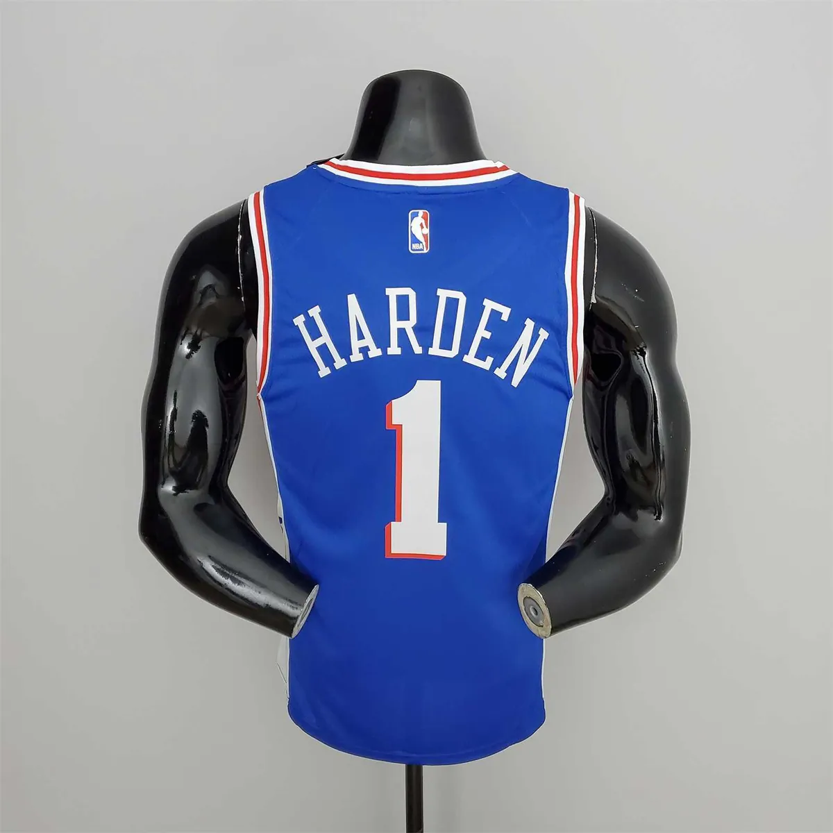 76ers Harden #1 V-Neck Blue 2