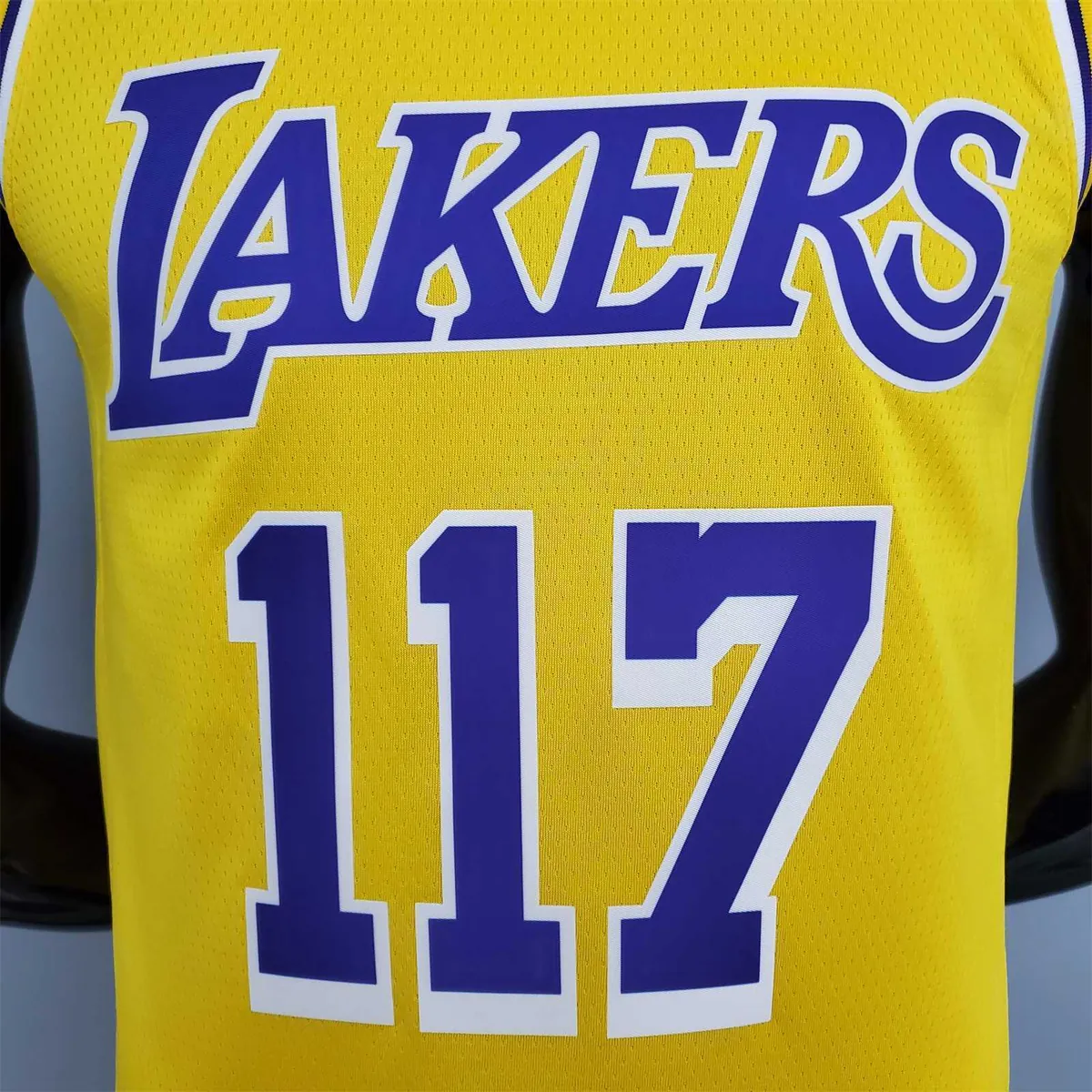 75th Anniversary master chief#117 Lakers White X-BOX Joint Yellow 7