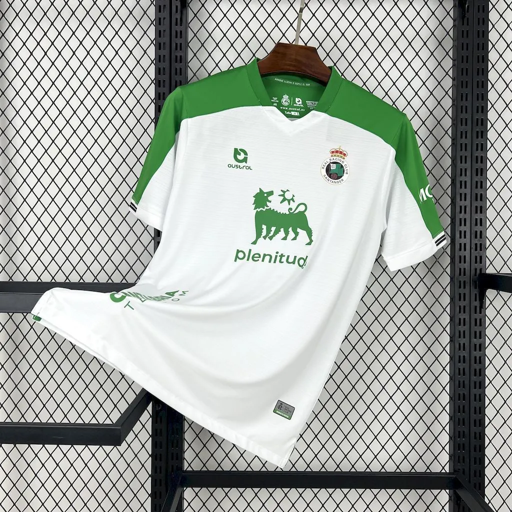 24-25 Racing de Santander Home Shirt Football Uniforms AAAAJersey Supplier Yupoo 8