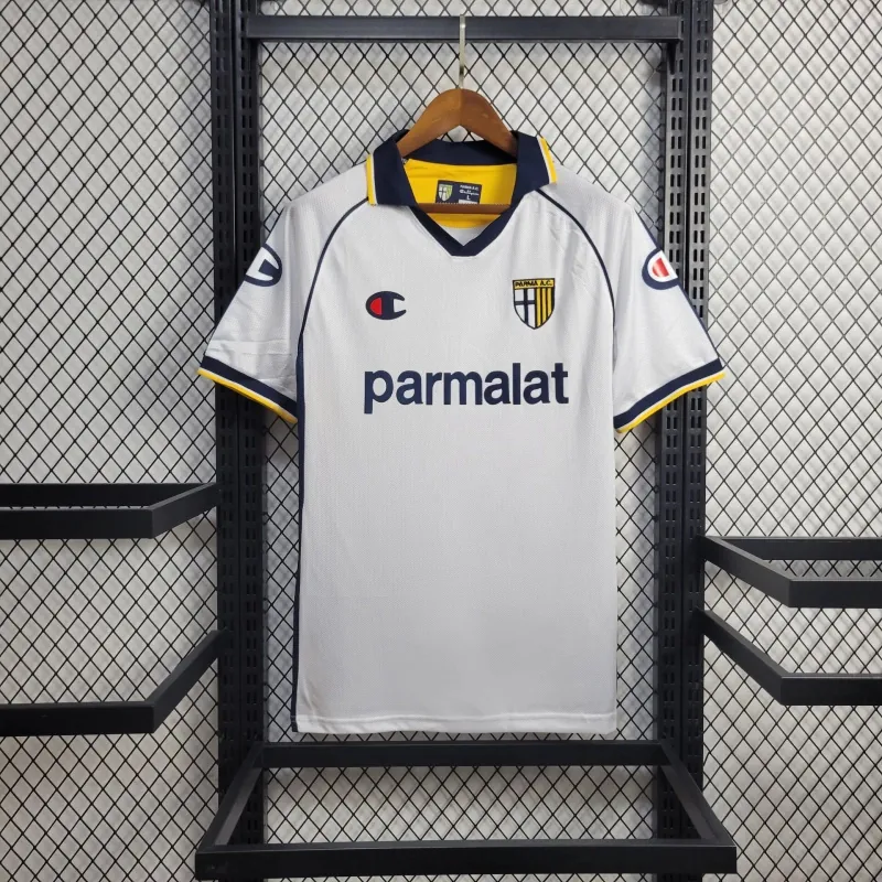03-04 Parma Away Retro Kit Vintage Shirt Football AAAAJersey Supplier 7