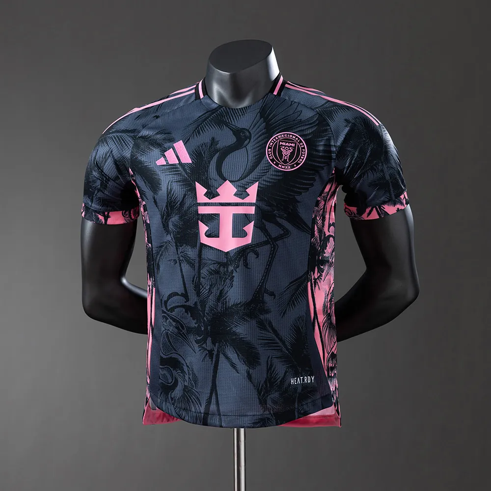 25-26 Inter Miami Black Special Edition Kit Player Version Shirt AAAAJersey Supply Yupoo 2