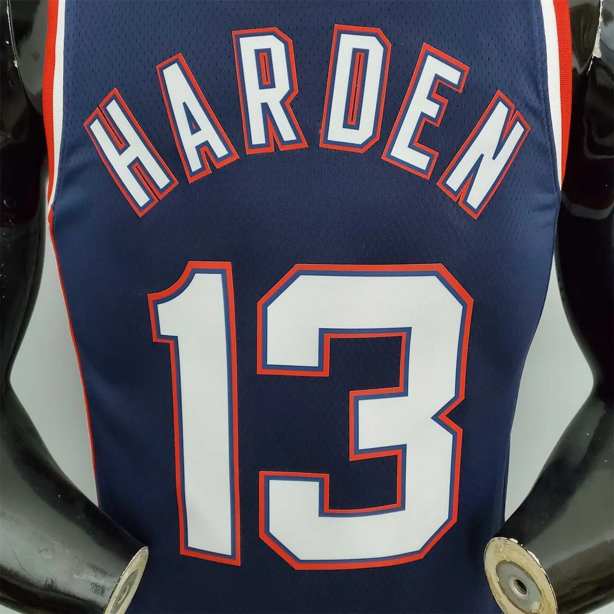 2022 75th Anniversary Harden #13 Nets City Edition Royal Blue 3
