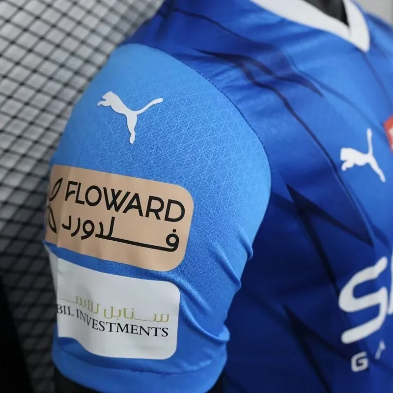23-24 Al-Hilal home Player Version size S-XXL Soccer Jersey 4