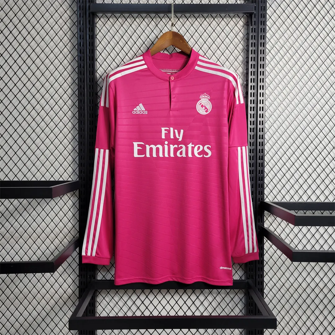 14-15 Real Madrid away long Sleeve 4