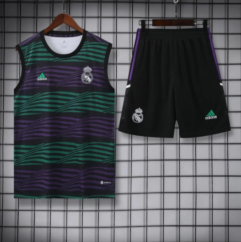 23-24 Real Madrid Training Vest Kit S-XXL Soccer Jerseys 3