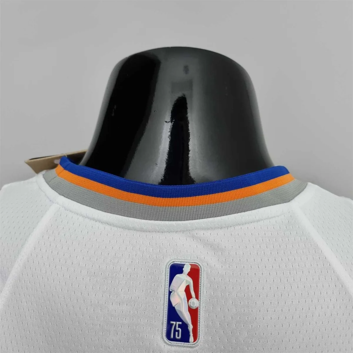 75th Anniversary Ross #4 New York Knicks White NBA Jersey 2