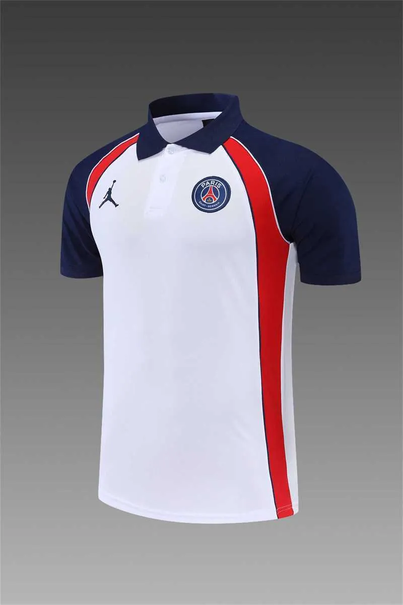 Polo Jordan PSG white and red 8