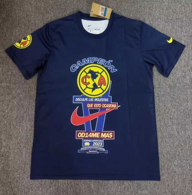 2023 Club de Futbol America Away Campeon Corona Kit Cheap Soccer Jersey 5