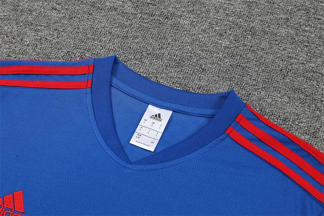 22-23 Lyon Training Suit Short Sleeve Kit Blue 8