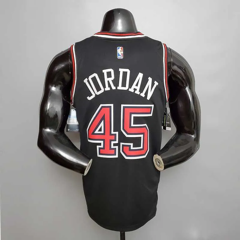 JDRDAN#45 Chicago Bulls Black 4