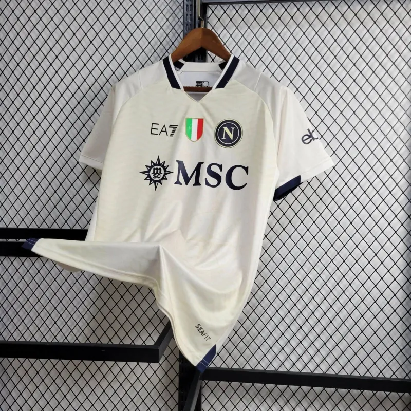 23-24 Napoli White Special Edition Kit Football AAAAJersey Yupoo 5