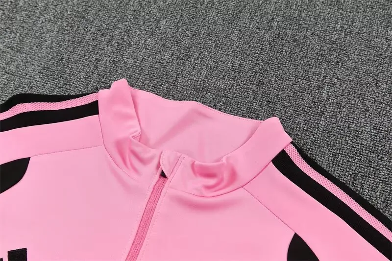 26-27 Inter Miami Mens Kit Pink Half Pull Training Suit Yupoo 7 7