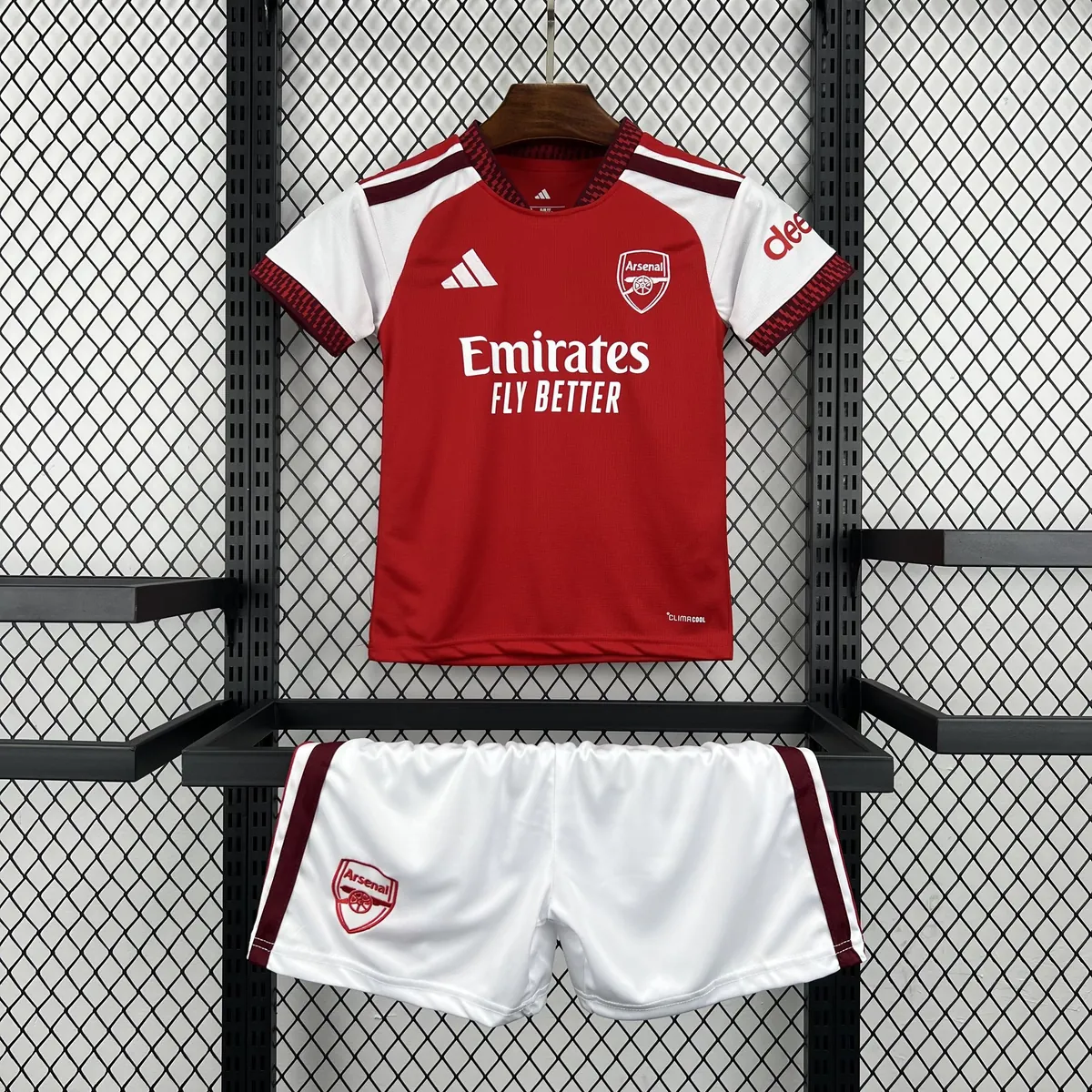 26-27 Arsenal Home Kid Kits Youth Football Apparels AAAAJersey Supply Yupoo 7 2