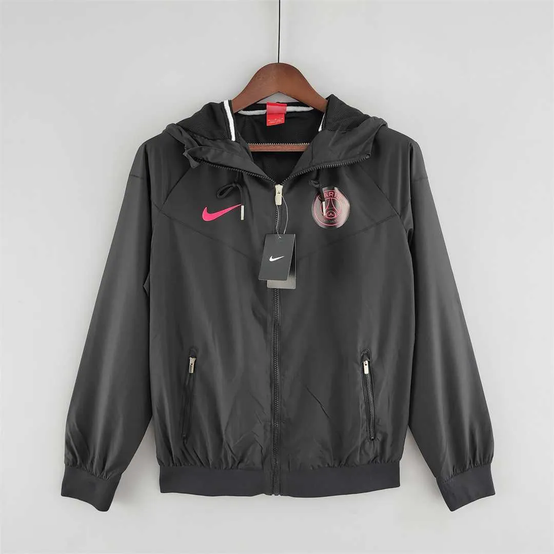 22-23 PSG black Windbreaker 9