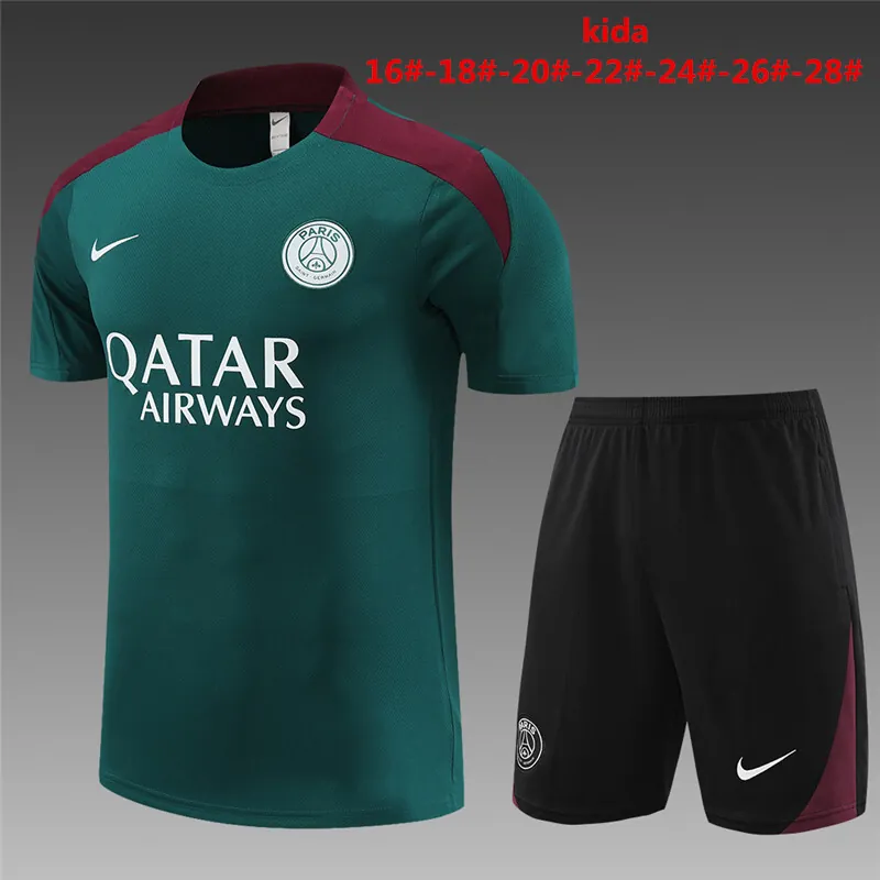 23-24 PSG Kids Training Soccer Jerseys Yupoo 1
